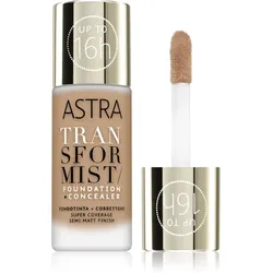 Astra Make-up Transformist langanhaltende Make-up Foundation Farbton 04W Ginger 18 ml