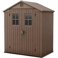 KETER Darwin braun - Gartenhaus - mit Frontfenstern -