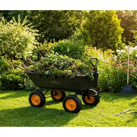 Westmann Prakta L Gartenwagen schwarz