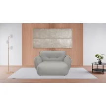 BeType Chaiselongue Couch Polyester 2-Sitzer Grau