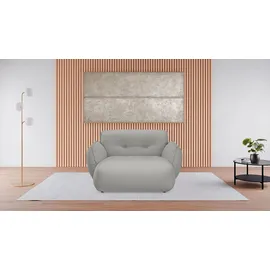 BeType Chaiselongue Couch Polyester 2-Sitzer Grau