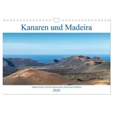 Calvendo Kanaren und Madeira (Wandkalender 2026 DIN A4 quer), CALVENDO Monatskalender: von den kanarischen Inseln und Madeira (CALVENDO Orte)