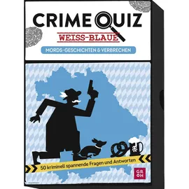 Groh Verlag Crime Quiz - Weiß-blaue Mords-Geschichten und Verbrechen