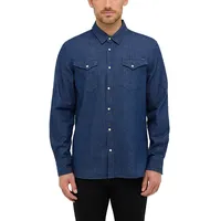 Mustang Jeanshemd in Dunkelblau - M,