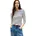 Slim Fit 3/4-Shirt aus reiner Baumwolle Weiss M