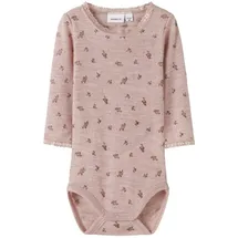 NAME IT Damen Nbfwang Wool Needle Ls Body Noos, Shadow Gray, Numeric_50 - numeric_50