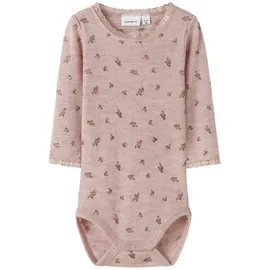 NAME IT Damen Nbfwang Wool Needle Ls Body Noos, Shadow Gray, Numeric_50 - numeric_50