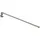 Interdeco SCHWENKSTANGE / SCHWENKARM-GARDINENSTANGE Cassina 60-100 cm, 13 / 9 mm Ø, Chrom matt