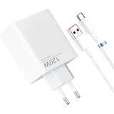 120 W Xiaomi Schnellladegerät mit USB-C-Kabel, 2 m, Turbo-Ladeadapter für Xiaomi 14 Ultra 13T Pro 13 Ultra 12T Pro 12T 12 Pro 11T Pro Redmi Note 13 12 11S 10 Pro Mi 11 Ultra 11i POCO X6 M6 Pro