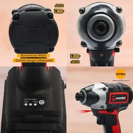 SCHMIDT security tools Akku-Schlagschrauber ID-180 inkl. 1 x 4,0 Ah + Ladegerät