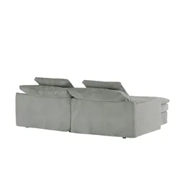 Soho Eckcouch Sake 2-Sitzer Grau