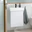 Waschbeckenunterschrank Anschlag links 41 x 55 cm White Matt