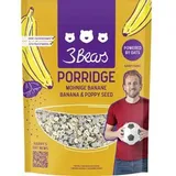 3Bears Haferbrei Porridge Mohnige Banane, mit Bananen & Mohn, 400 g