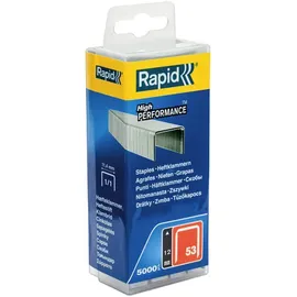 Rapid Tackerklammern Typ 53 Stahl 12 mm silber