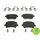 Ferodo FDB1636 Hinten