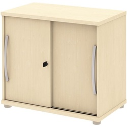 röhr Schiebetürenschrank »Techno« 2 OH breit braun, 80.6x78x43 cm