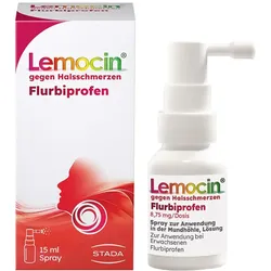 Lemocin Flurbiprofen Spray gegen Halsschmerzen 8,75mg/Dosis