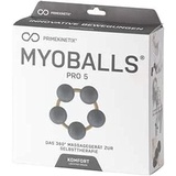 MyoBalls Unisex – Erwachsene Pro 5 Gymnastikball, schwarz, 5