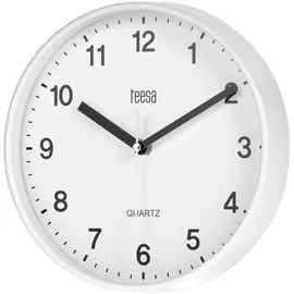 Teesa Wanduhr 20,0 cm TSA0038 Weiß
