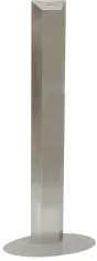 novocal Desinfektionsmittelsäule Desicenter, Edelstahl DESICENTER-VA  , Maße: H 149 x B 60 x T 40 cm
