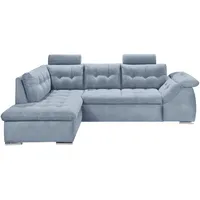 ed exciting design Ecksofa blau