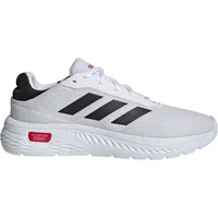 Adidas Herren Cloudfoam Comfy Shoes Schuhe, FTWR White/core Black/Better Scarlet, 45 1/3 EU