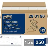 TORK 290190 Papierhandtücher 15St., Haushaltspapier, Weiss