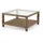Brafab Ninja Gartentisch 90 x 90 x 46 cm Beige