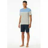 SCHIESSER »"Casual Nightwear"«, (2 tlg.), blau