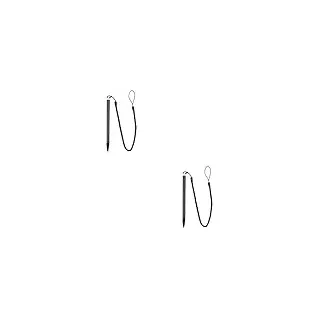 2 Satz von Eingabestift Touchscreen Stifte mit elastischer Schnur, widerstandsfähigem Tablet Handschrift Gaming Freizeitgerät für Videospielspieler