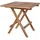 VCM Bine Gartentisch 50 x 50 x 0 cm Braun
