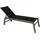 FRG Sonnenliege 200 x 70 x 30 cm Grau