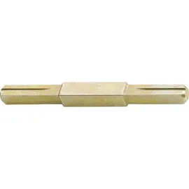 FP Drückerstift 8/10/8 abgesetzt mit Nut grau 050122