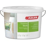 ADLER Tiromin weiß 3 Liter - Premium Silikatfarbe innen weiß, Mineralfarbe - ohne Lösemittel, Weichmacher und Konservierungsmittel