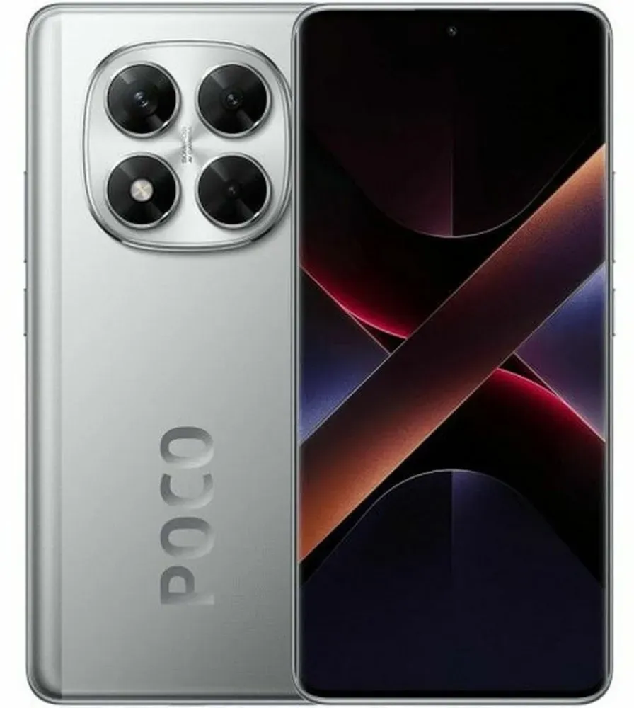 Smartphone Xiaomi POCO X7 5G 12-512 SV Octa Core 12 GB RAM 512 GB Silberfarben 6,67