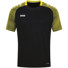 Jako Performance T-Shirt Kinder schwarz/soft yellow 116