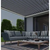 Biohort LED-Beleuchtung für Pergola 342 cm x 379 cm Warmweiß