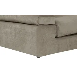 Smart Big Sofa im modernem Cord Lianea ¦ beige ¦ Maße (cm): B: 260 H: 86 T: 133.0