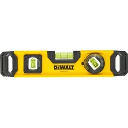 DEWALT Torpedo-Hohlprofil-Wasserwaage 25cm rotierbare Libelle DWHT0-43003