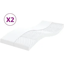 vidaXL 7 Zonen 90 x 200 cm weich