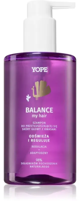 Yope BALANCE my hair das Reinigungsshampoo für fettige Kopfhaut 300 ml