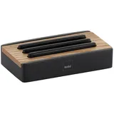 Kela Seifenschale Cube Polyresin Schwarz