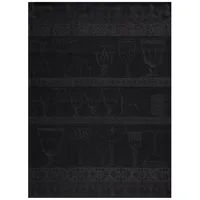 Le Jacquard Français 27079 Gläsertuch Cristal Onyx 60x80 cm Leinen
