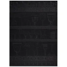 Le Jacquard Français 27079 Gläsertuch Cristal Onyx 60x80 cm Leinen