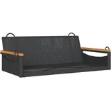 vidaXL Hängebank 109 x 62 x 40 cm Schwarz