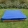 Gartenpirat Abdeckung für Sandkasten 150 x 150 cm mit Schnur Blau