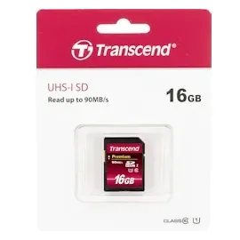 Transcend SDHC Class 10 UHS-I 16 GB
