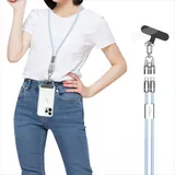 Ansmann Lanyard Kabel USB-C zu USB-C, 120 cm, Blau