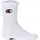 Champion Kinder Socken, 6er Pack - Crew Socken, einfarbig, Weiß 31-34