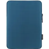 MoKo Tablet Tasche für iPad Air 5 (2022), iPad Pro 11 (2021), iPad 9/8/7 (10,2), iPad Air 4 (10,9), iPad 10,2 (2019), iPad 9,7, Galaxy Tab S9/S8 (11), Surface Go 2 Pfauenblau